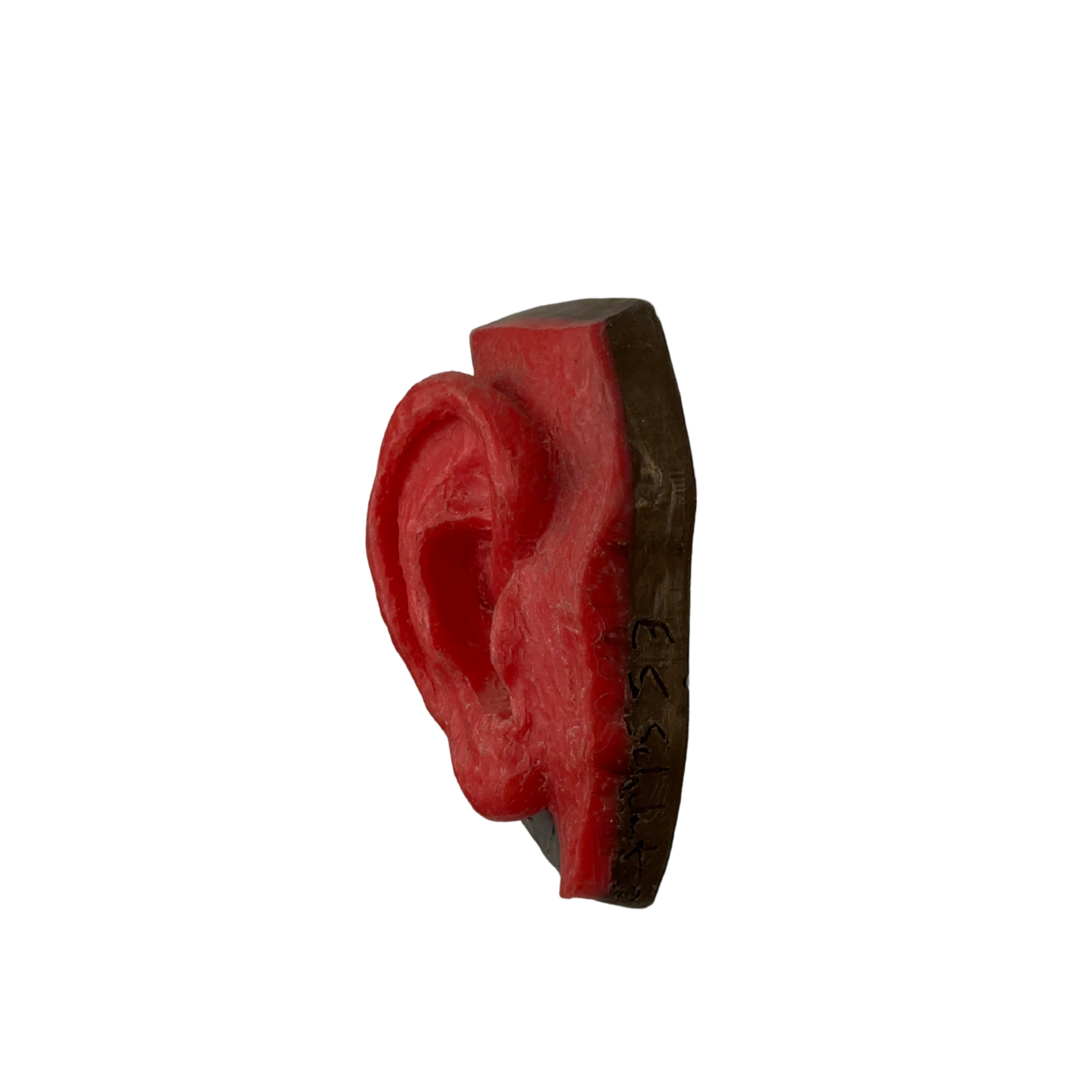 Red Ear - fragment sculpture