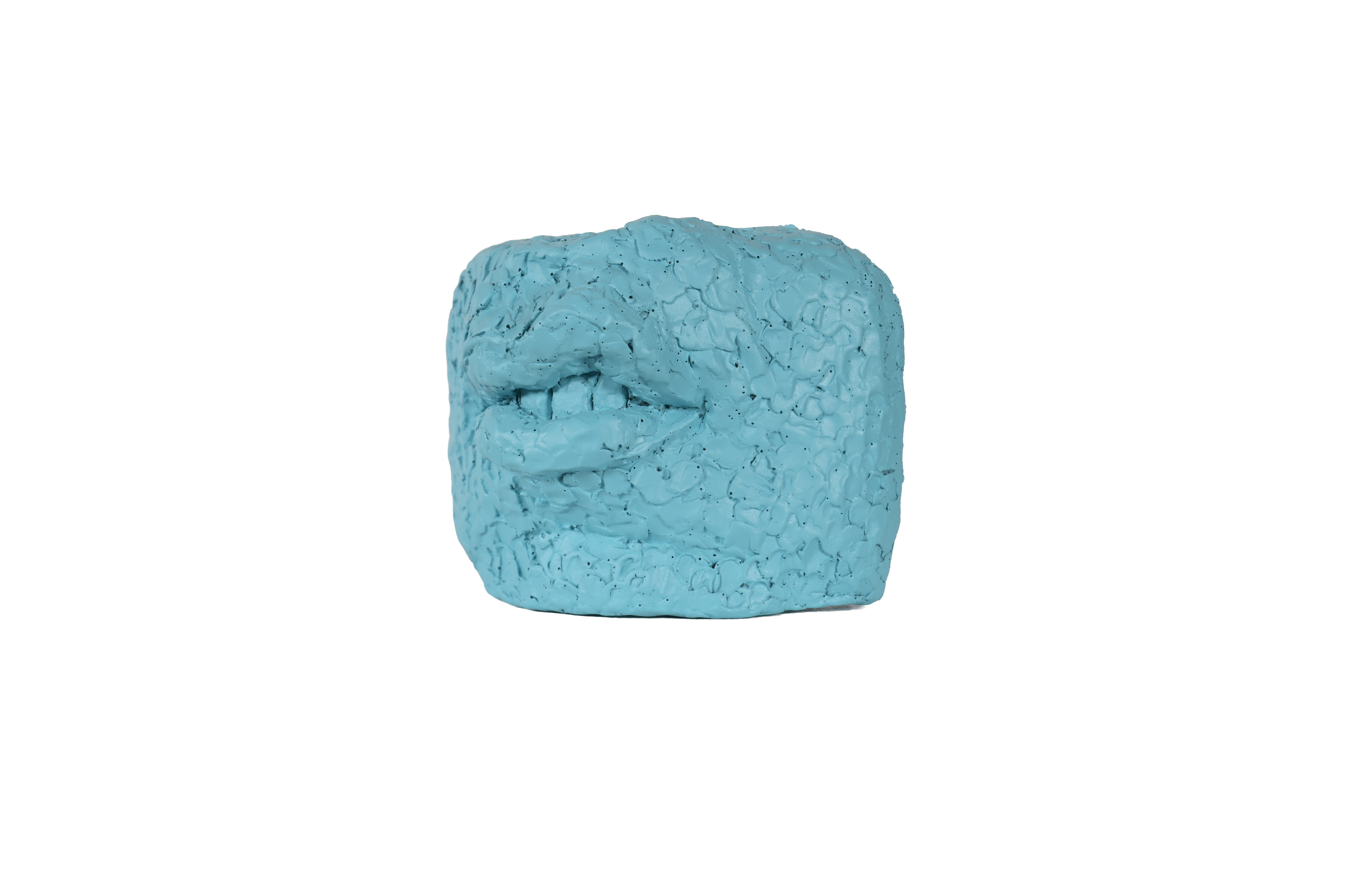 Blue Snarl - fragment sculpture