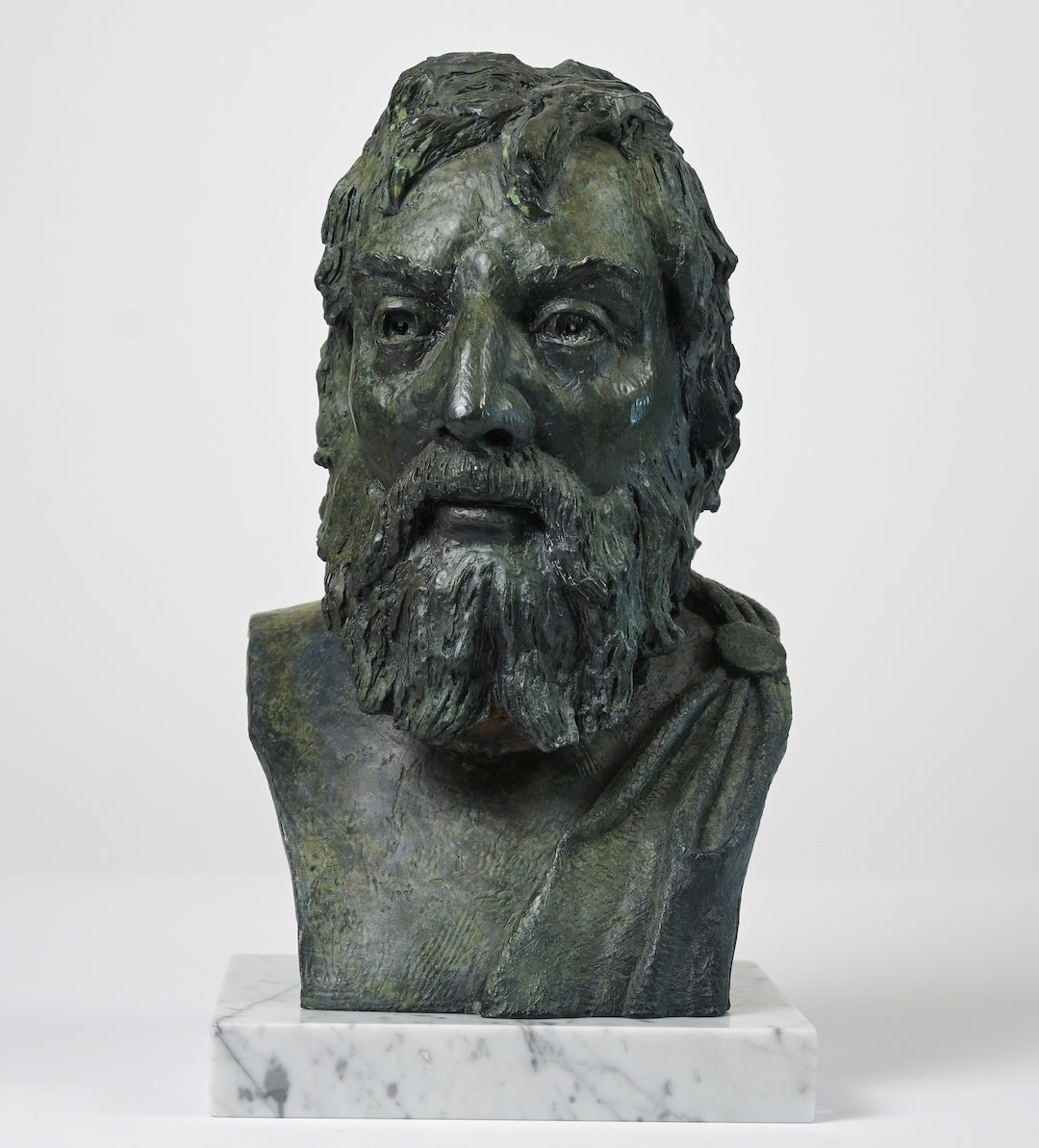 Epictetus, Stoic - bronze bust