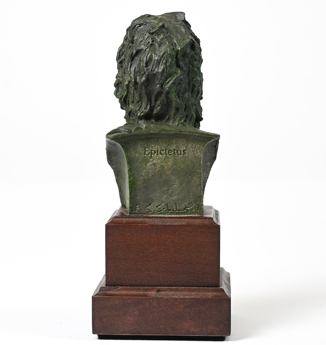 Epictetus, Stoic - pewter bust