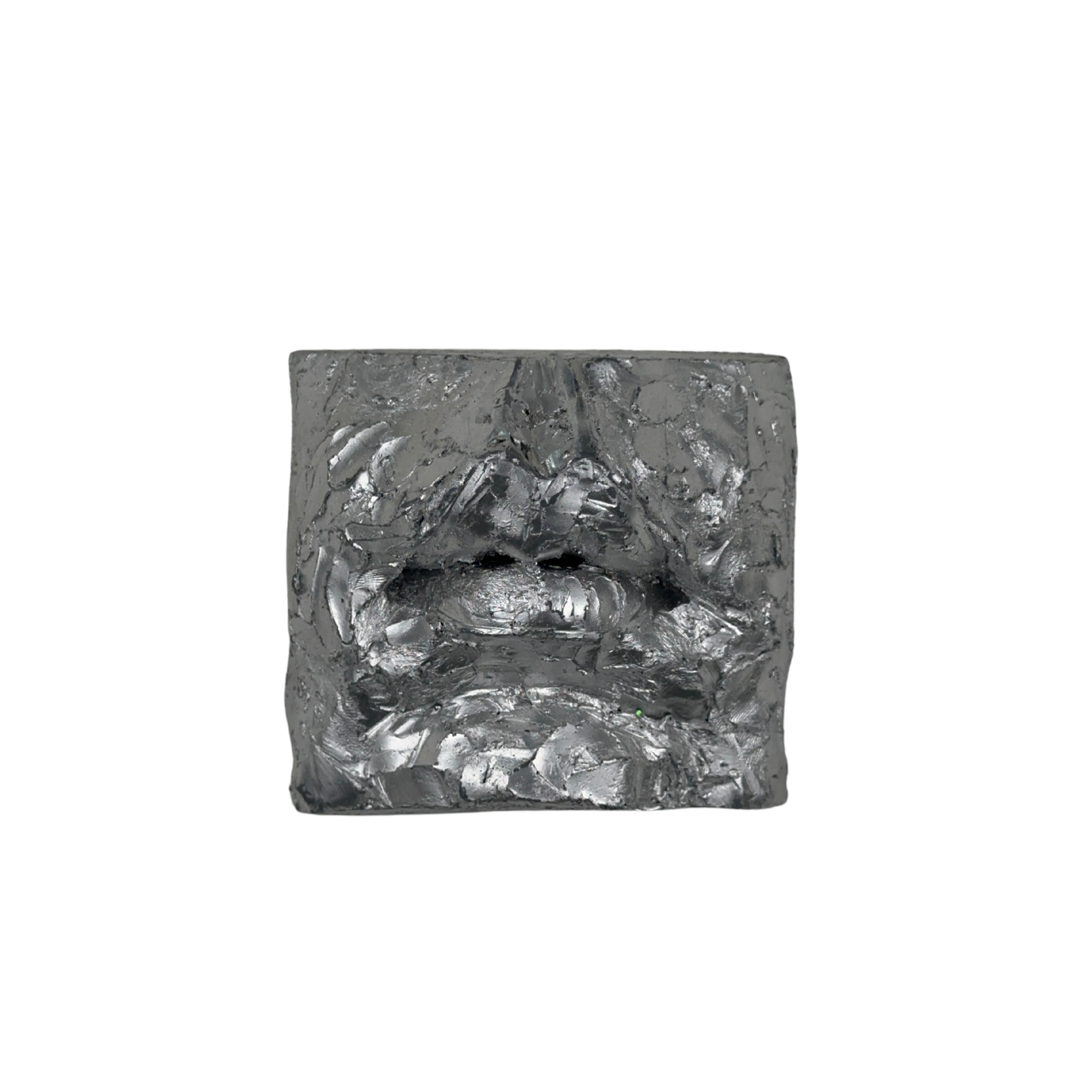 Silver Pout - fragment sculpture