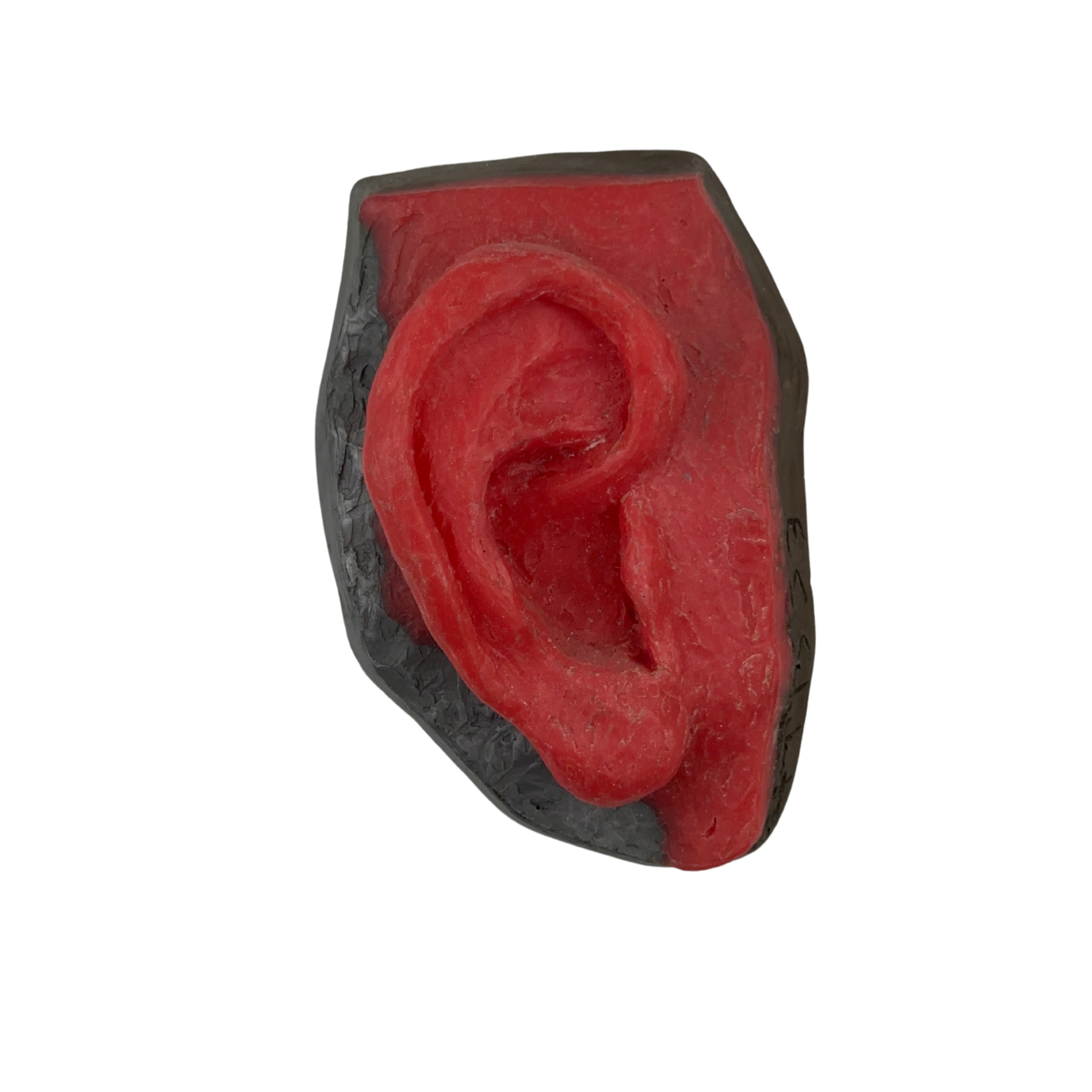 Red Ear - fragment sculpture