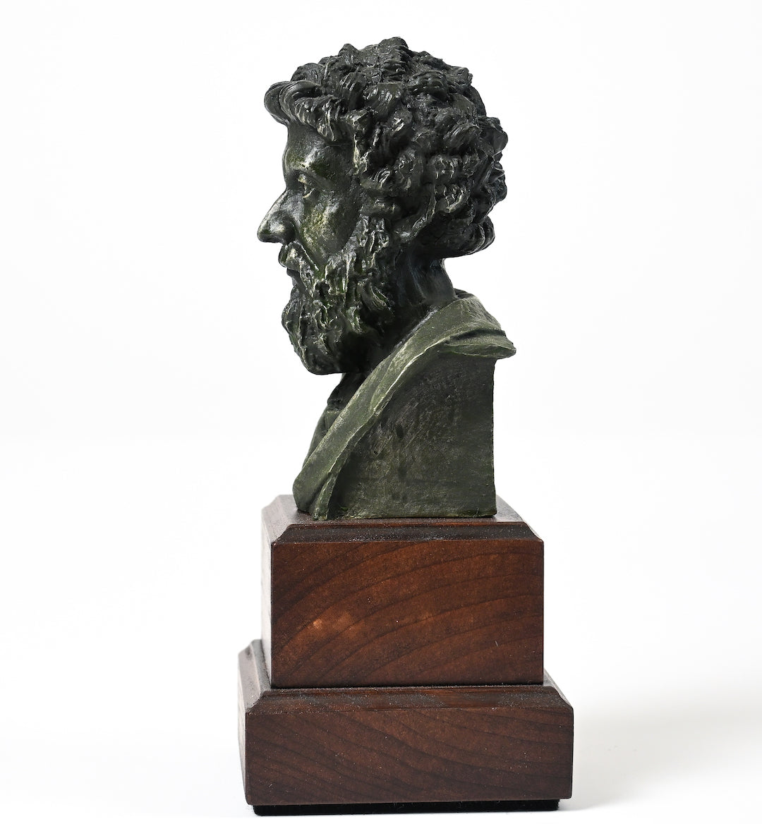 Marcus Aurelius, Stoic - pewter bust