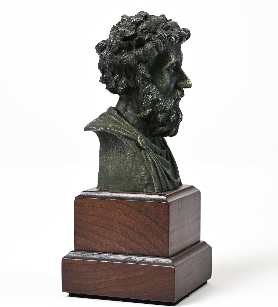 Marcus Aurelius, Stoic - pewter bust