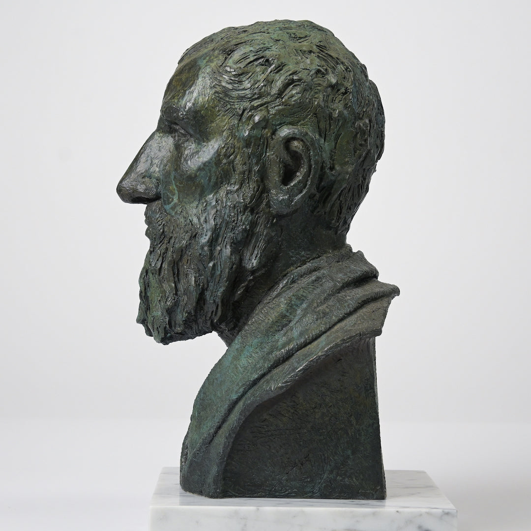 Zeno of Citium, Stoic - bronze bust