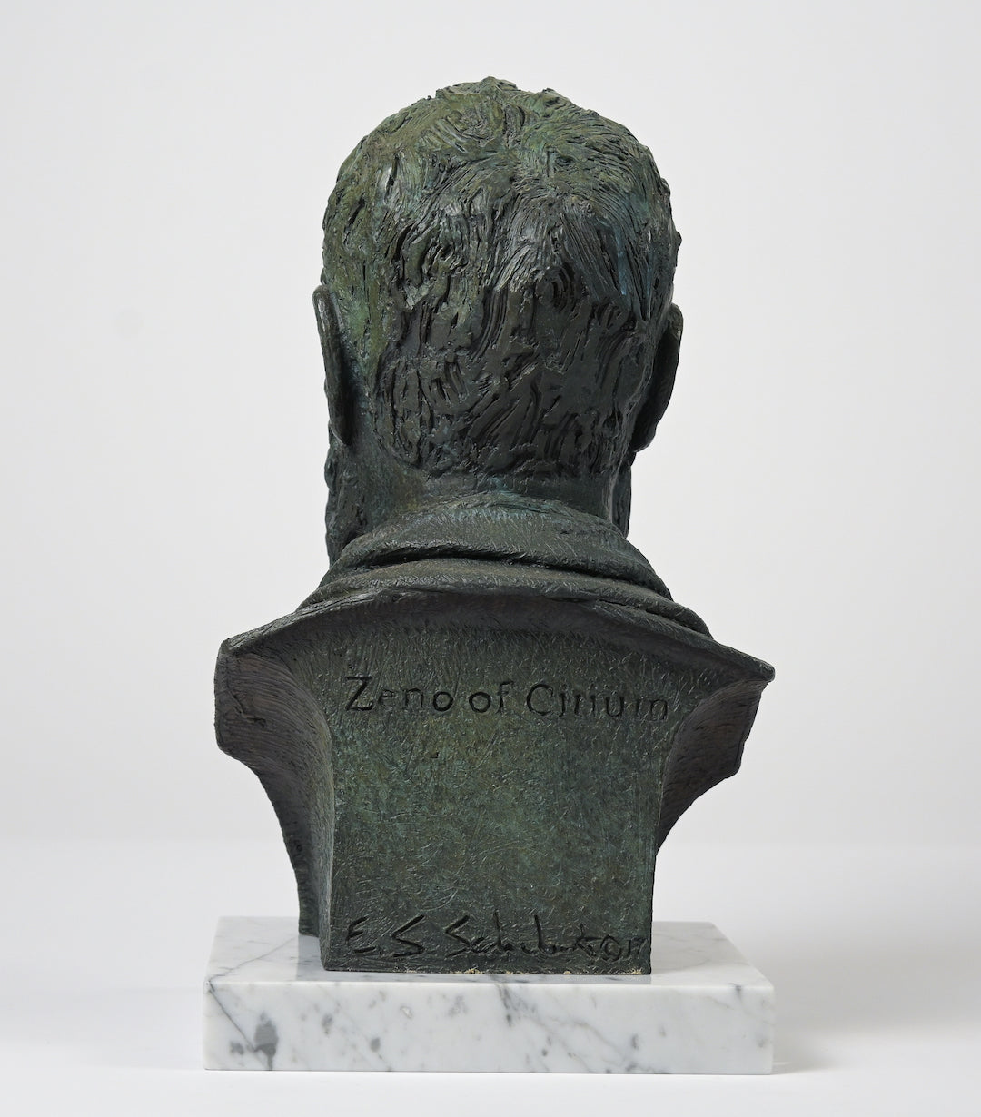 Zeno of Citium, Stoic - bronze bust