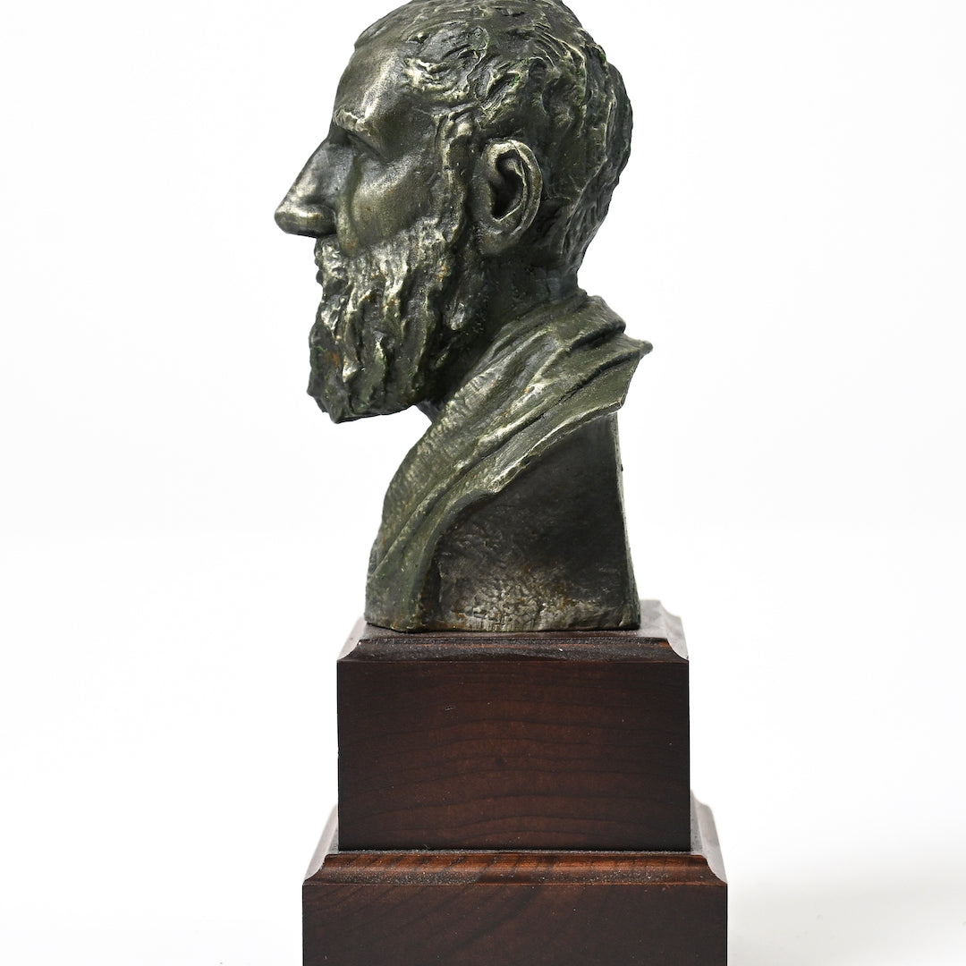 Zeno of Citium, Stoic - pewter bust